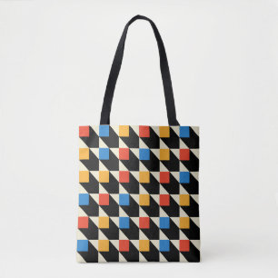 Colourful Squares Tote Bag