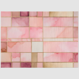 Colourful Stained Glass Art Tissue Paper