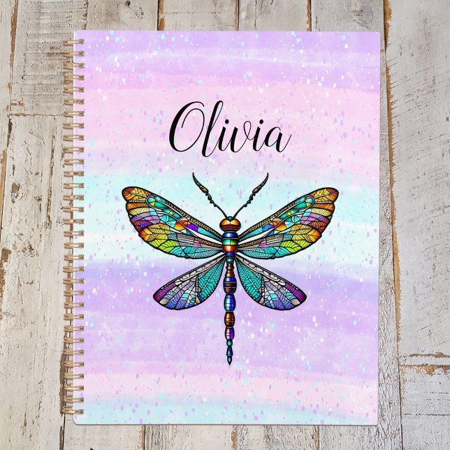 Colourful Stained Glass Dragonfly Wings Planner (Creator Uploaded)
