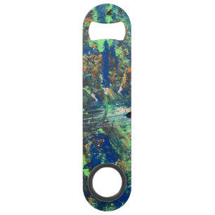 Colourful Stainless Steel Bottle Opener