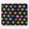 Colourful star pattern