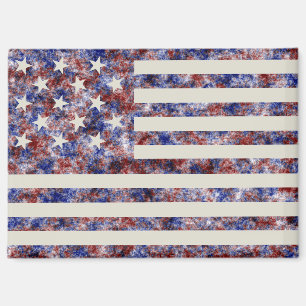 Colourful Star-Spangled Banner America Flag Magnet