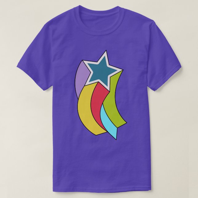 Colourful Star T-Shirt (Design Front)