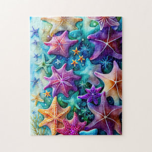Colourful Starfish  Jigsaw Puzzle