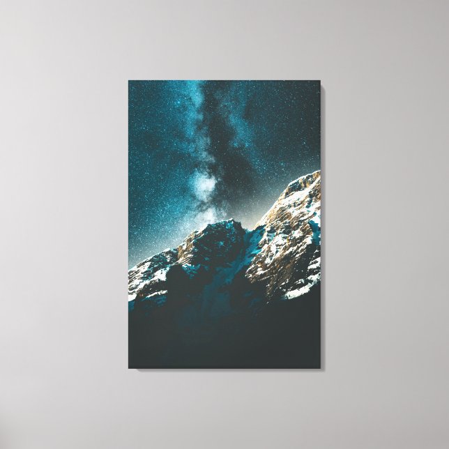 Colourful Stars Canvas Print (Front)