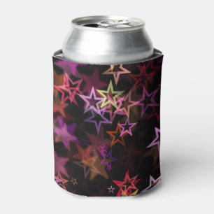 Colourful Stars Dance Whimsically Can Cooler