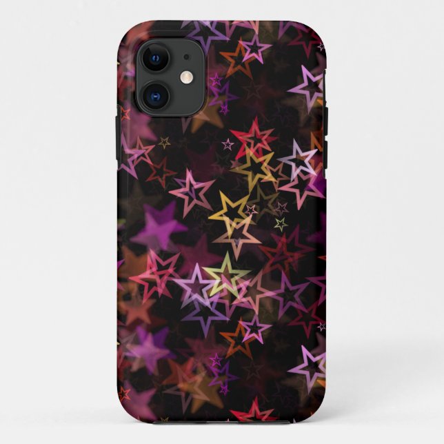 Colourful Stars Dance Whimsically  Case-Mate iPhone Case (Back)