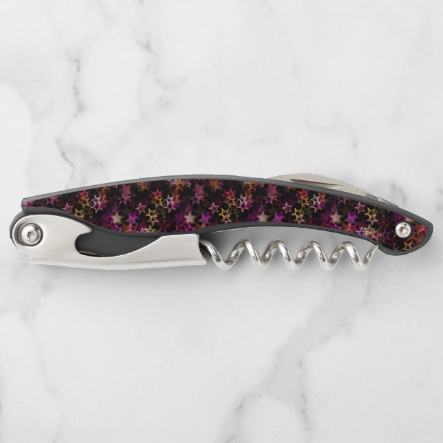 Colourful Stars Dance Whimsically  Corkscrew (Front)
