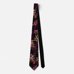 Colourful Stars Dance Whimsically Tie