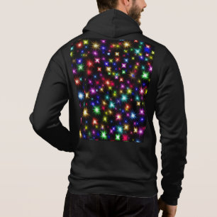 Colourful Stars Fireworks Design-27317 Hoodie
