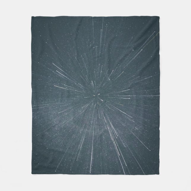 Colourful Stars Fleece Blanket (Front)