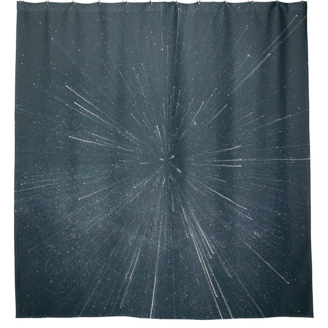 Colourful Stars Shower Curtain (Front)