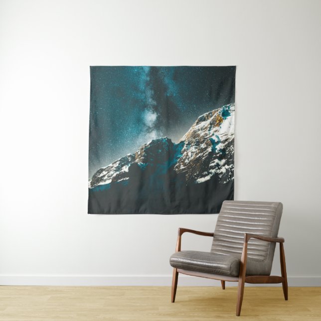 Colourful Stars Tapestry (In Situ)