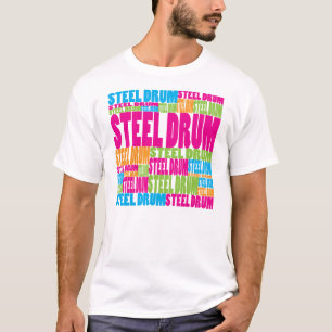 Colourful Steel Drum T-Shirt