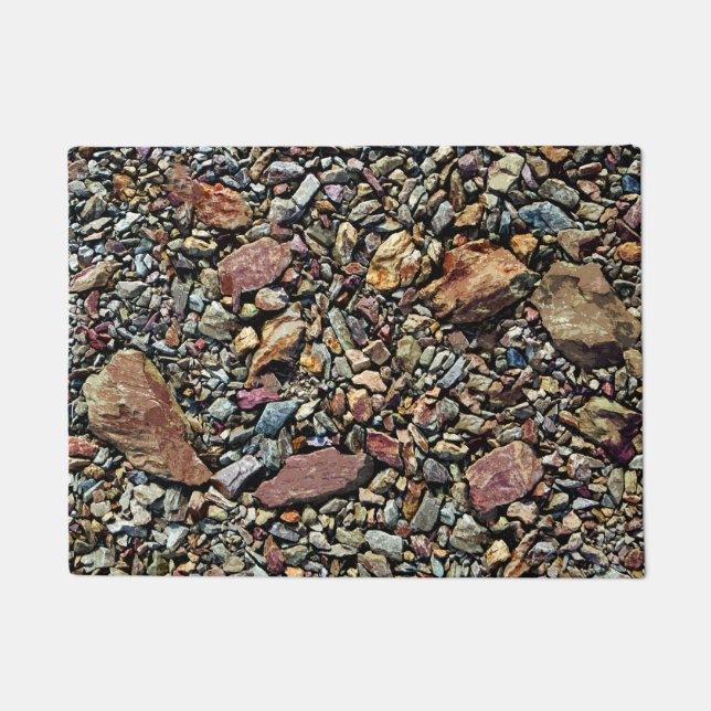 Colourful Stones Doormat (Front)