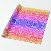 Colourful Stones Magic Matte Wrapping Paper,