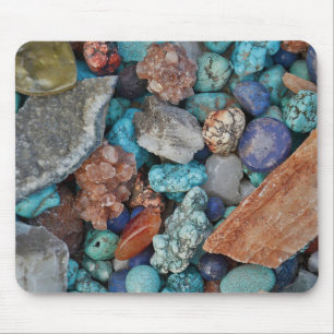 Colourful stones mousepad