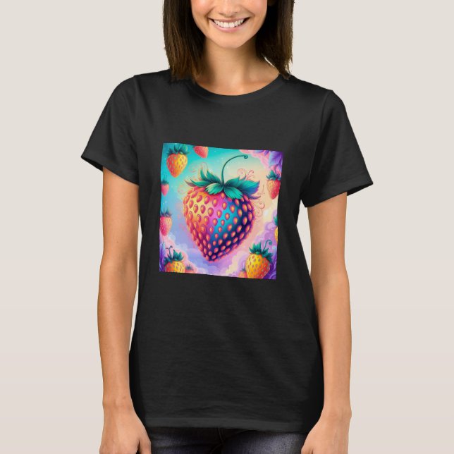 Colourful strawberry T-Shirt (Front)