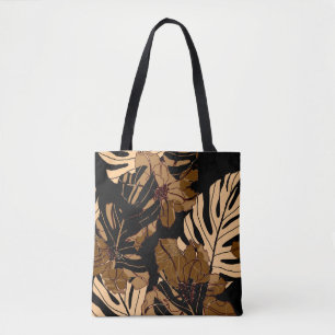 Colourful Strawberry: Watercolor Pink Peas Tote Bag
