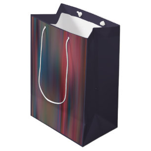 colourful streaks medium gift bag