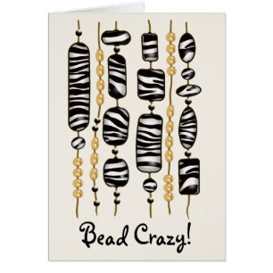 Colourful strings of beads