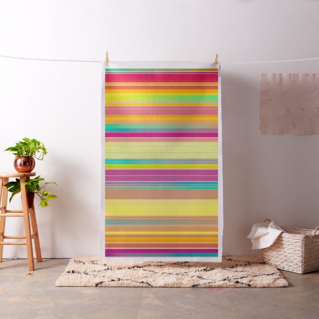 Colourful Stripe Fabric (In Situ)