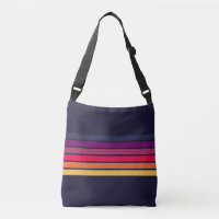 Colourful Striped 70s 80s Retro Racing Stripes