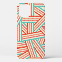 Colourful Striped Abstract Pattern