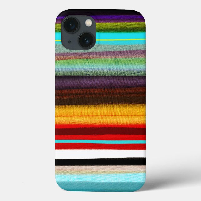 Colourful Striped Lines Case-Mate iPhone Case (Back)