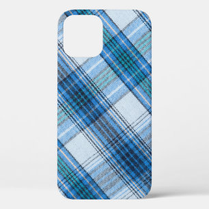 Colourful Striped loincloth fabric background iPhone 12 Case