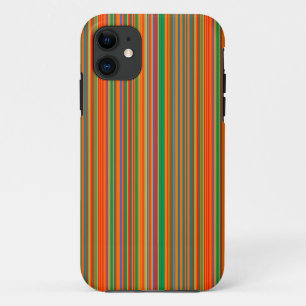 Colourful Stripes 01 iPhone 11 Case