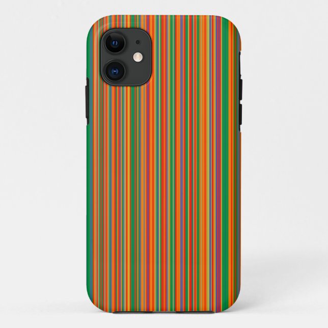 Colourful Stripes 02 Case-Mate iPhone Case (Back)