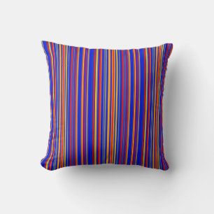 Colourful Stripes 04 Cushion