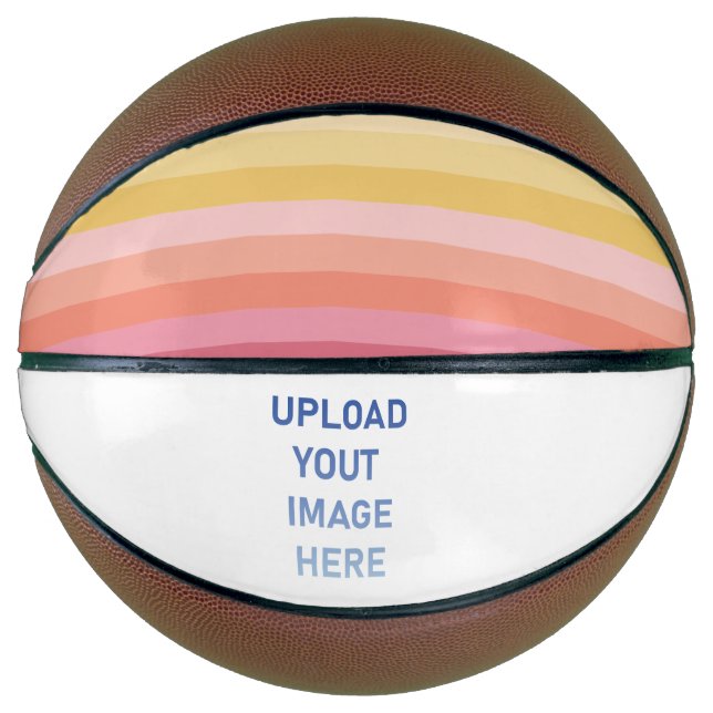 Colourful Stripes Basketball (Front)