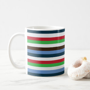 Colourful Stripes Coffee Mug