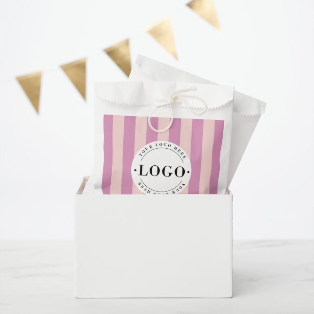Colourful Stripes Company Business Promotion Gifts Favour Bags (Party)