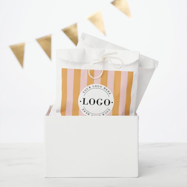 Colourful Stripes Company Business Promotion Gifts Favour Bags (Party)