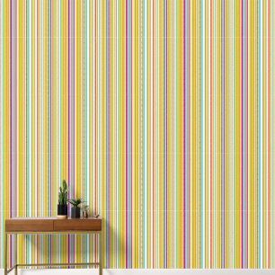 Colourful Stripes Design Wallpaper