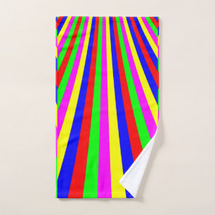 Colourful Stripes Hand Towel