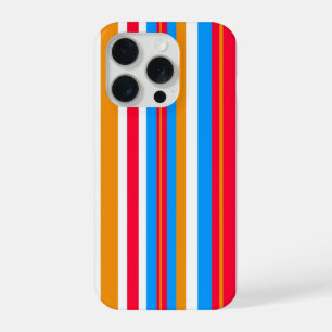 colourful stripes iPhone 15 pro case