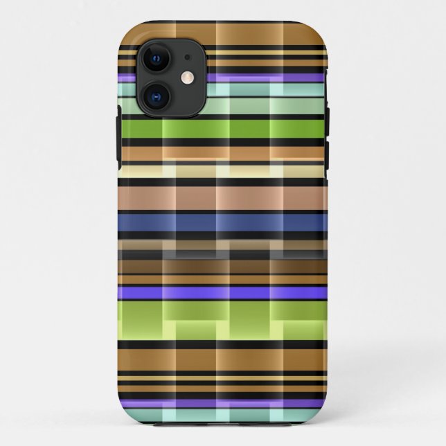 Colourful stripes modern design 2 Case-Mate iPhone case (Back)