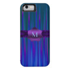 Colourful Stripes Monogram iPhone 6 case