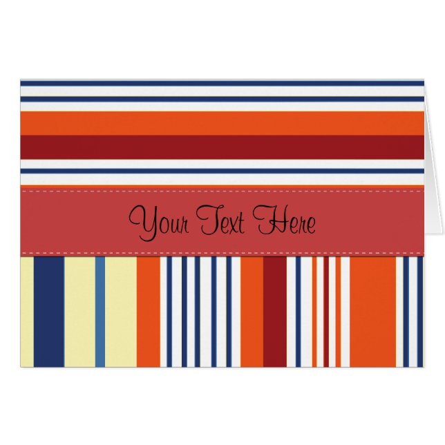 Colourful Stripes, Rainbow Stripes, Striped Patter (Front Horizontal)
