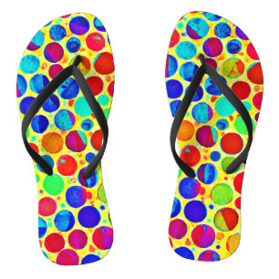 Colourful Stylish and Chic Pattern Jandals
