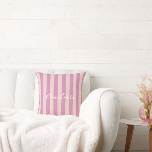 Colourful Stylish Vivid Colour Trendy Modern Strip Cushion