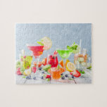 Colourful Summer Cocktails And Mocktails Drinks Jigsaw Puzzle<br><div class="desc">This colourful jigsaw puzzle features colourful cocktails and mocktail drinks with sliced fruit on a rustic background #drinks #cocktails #mocktails #summer #fruit #food #celebration #party #birthday #holidays #sweet #tasty #partyfood #holidays #christmas #festive #jigsaw #puzzle #jigsawpuzzle #gifts #gift #fun #stockingstuffers #games</div>