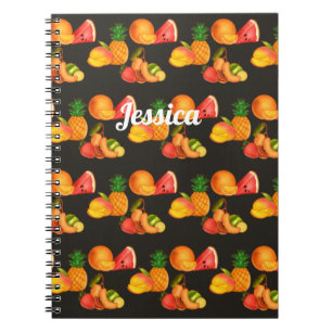 Colourful Summer Fruit Salad Notebook