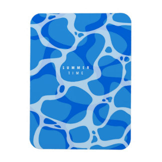 Colourful summer lay out magnet