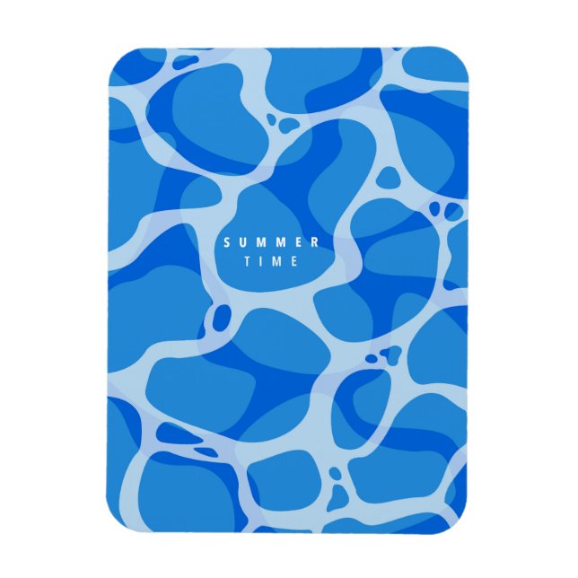 Colourful summer lay out magnet (Vertical)