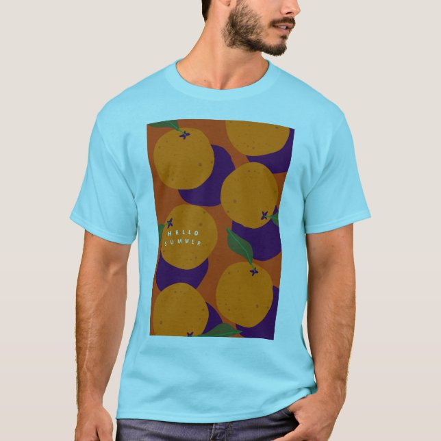 Colourful summer lay out T-Shirt (Front)